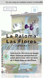 Mobile Screenshot of lapalomalasflores.com